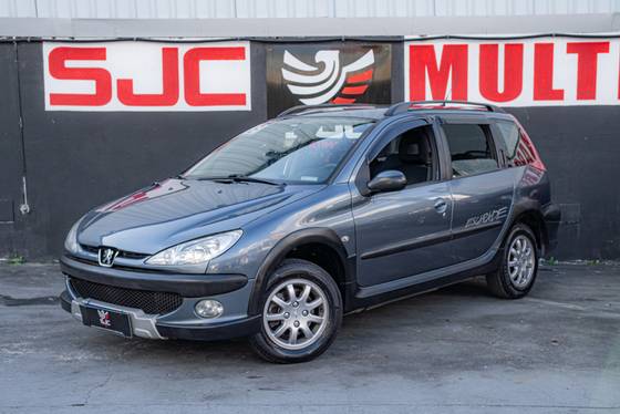 PEUGEOT 206 1.6 ESCAPADE SW 16V FLEX 4P MANUAL PEUGEOT 206 1.6 ESCAPADE SW 16V FLEX 4P MANUAL